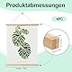SUPRROW 4 Stück A3 Posterleiste Holz,Magnetisch Posterschiene Posterleisten 30CM, A3 Poster Aufhängen, Bilderrahmen Leiste,für Poster, Bilderrahmen Kunstwerkr, Fotos