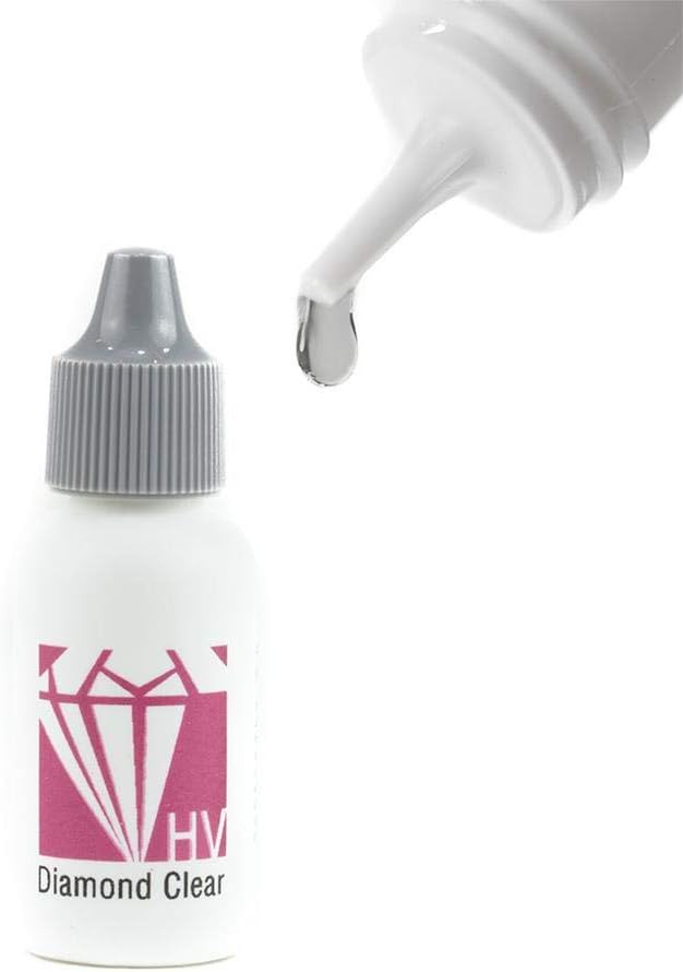 Glass Technology - DiamondClear Pit Filler PF - Auto Glass Repair Fluid for Fixing Star, Bullseye, & Combo Break - 15cc