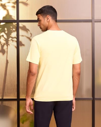 Image of Wellbi Bamboo Men's Tshirt - Ultra-Soft, Breathable & Sustainable | Premium Cotton Blend for Supreme Comfort | Stylish & Eco-Friendly T-Shirt for Men | Tshirt Men Cotton