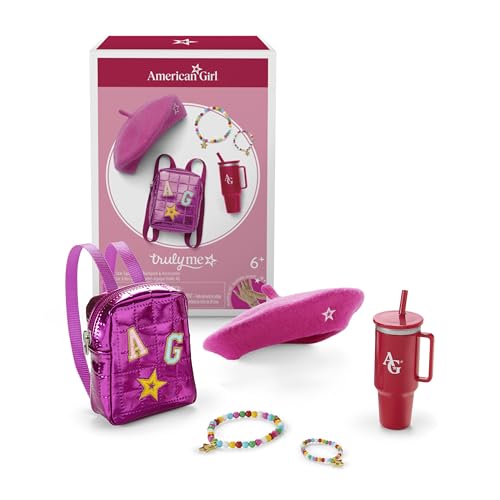 American Girl Truly Me 18-inch Doll Accessories AG Star Squad Mini Backpack & Accessories for Ages 6+