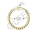 OUFER Helix Earring Hoop 14K Solid White/Yellow Gold Daith Tragus Helix Cartilage Earring 16G Septum Piercing Hinge Segment Rings Hoop