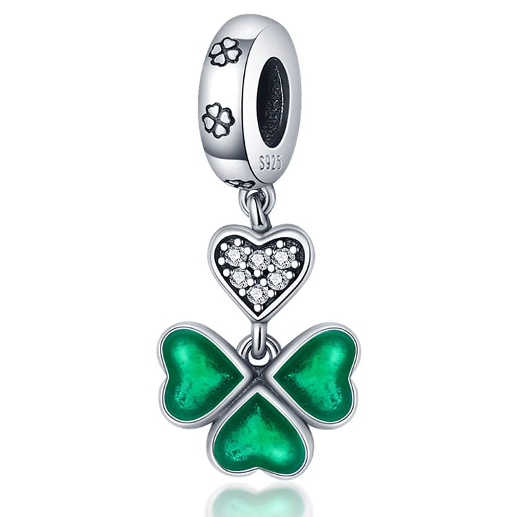 Bijoux Blu Ciondolo A Forbice In Argento 925 Con Zirconi Rosa, Per Bracciali E Collane, Foro 4,5 Mm - 3