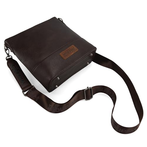 Image of Wrangler Crossbody Purses for Women Two Tone Crossbody Bags Women Purses and Handbags