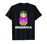 Witziges Motiv für alle Liebhaber der süßen russischen Puppen. Ob in der UdSSR, CCCP, Moskau oder Kasachstan. Matryoschka ist ein Symbol Russlands und ein traditionelles und beliebtes Souvenir. Alle Russen lieben Ihre runde Form und bunte Schönheit.