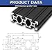 SeekLiny 4PCS T Slot 2060 Aluminum Extrusion European Standard 300mm(11.8inch) Length Anodized Extruded Aluminum for CNC DIY 3D Printer and Industrial Bracket Making