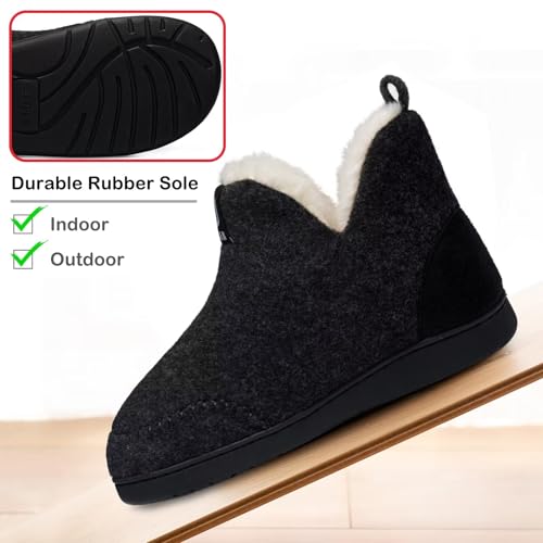 Filzstiefel Buguki Herren Plüschgefütterte Hüttenschuhe