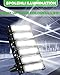 Spolehli LED Stadium Flood Lights 2000W Equivalent 48000LM Super Bright LED Arena Lights 85-305V IP66 Waterproof 6500K Daylight White 300W Outdoor Lighting for Farm Stadium Riding Arena Field Rink
