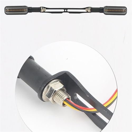 Soporte de luces giro para motocicleta ideal para instalar faros auxiliares en la barra 7
