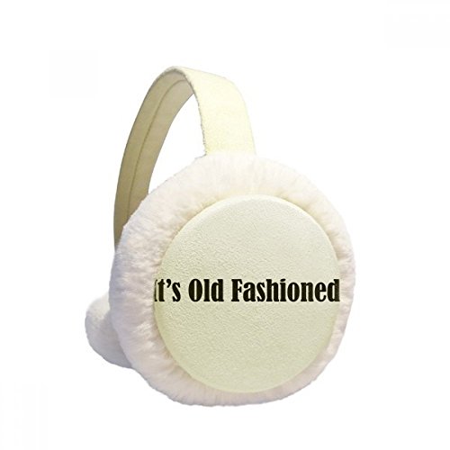 Orejeras de invierno de felpa con diseño moderno para el frío exterior