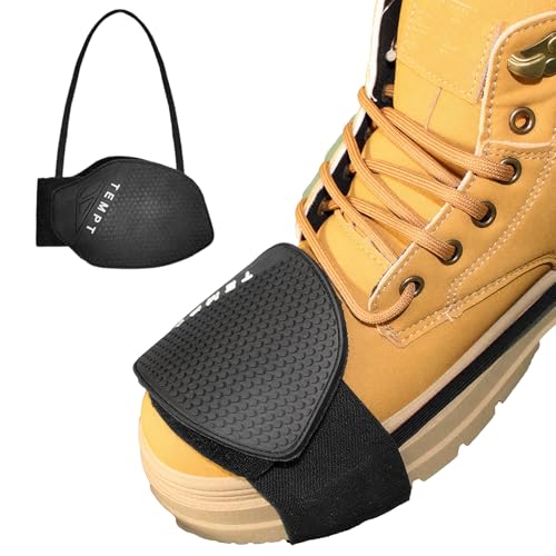 DCYQAIN Motorbike Gear Shift Pad Guard Motorcycle Boots Shoes Protector for Gear Shift Non-Slip & Anti Falling (Pack of 1)