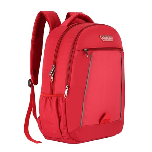 Image of Lavie Sport Arena 28L Casual Backpack For Boys & Girls (Red)