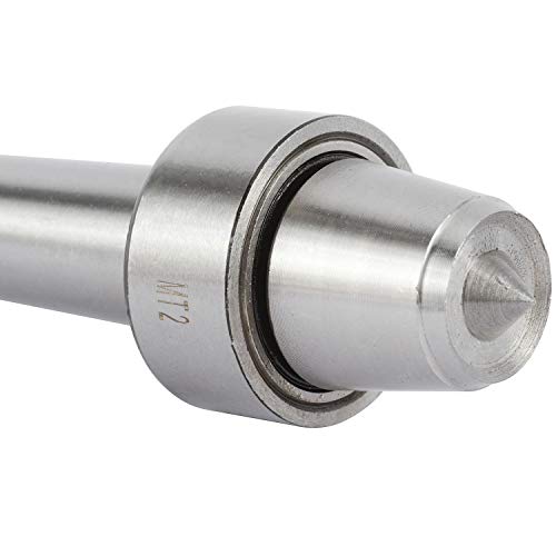 Kuntec KC-0063 4Pcs Mt2 Live Center Wood Lathe Drive Spur Cup Set #2 Morse Taper thumb #7