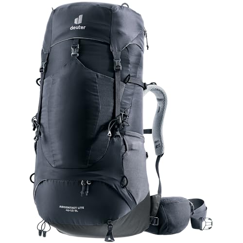 deuter Aircontact Lite 45 + 10 SL leichter Damen Trekkingrucksack black-graphite 45+10 L