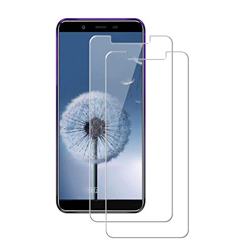 MSOSA [2-Pack Protector de Pantalla para Oukitel U25 Pro, Cristal Templado para Oukitel U25 Pro,[9H Dureza] [2.5D Touch] [Alta Definicion 0.3mm]-Transparent