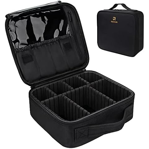 Relavel Travel Makeup Train Case Organizer Cover