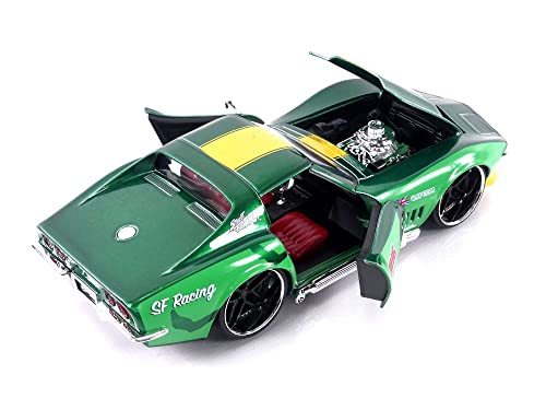 Jada Street Fighter 1969 Chevrolet Corvette Stingray ZL1 1:24 miniatura 4
