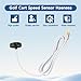MIXOPOLY 36V Speed Sensor for EZGO PDS 2000-up Electric Models with Speed Sensor Magnet Replace OEM 73327-G01, 73328-G01, 73327G01, 73328G01