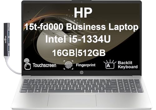 Laptop HP 15t-fd000 15.6" Touch FHD i5 16GB 512GB SSD