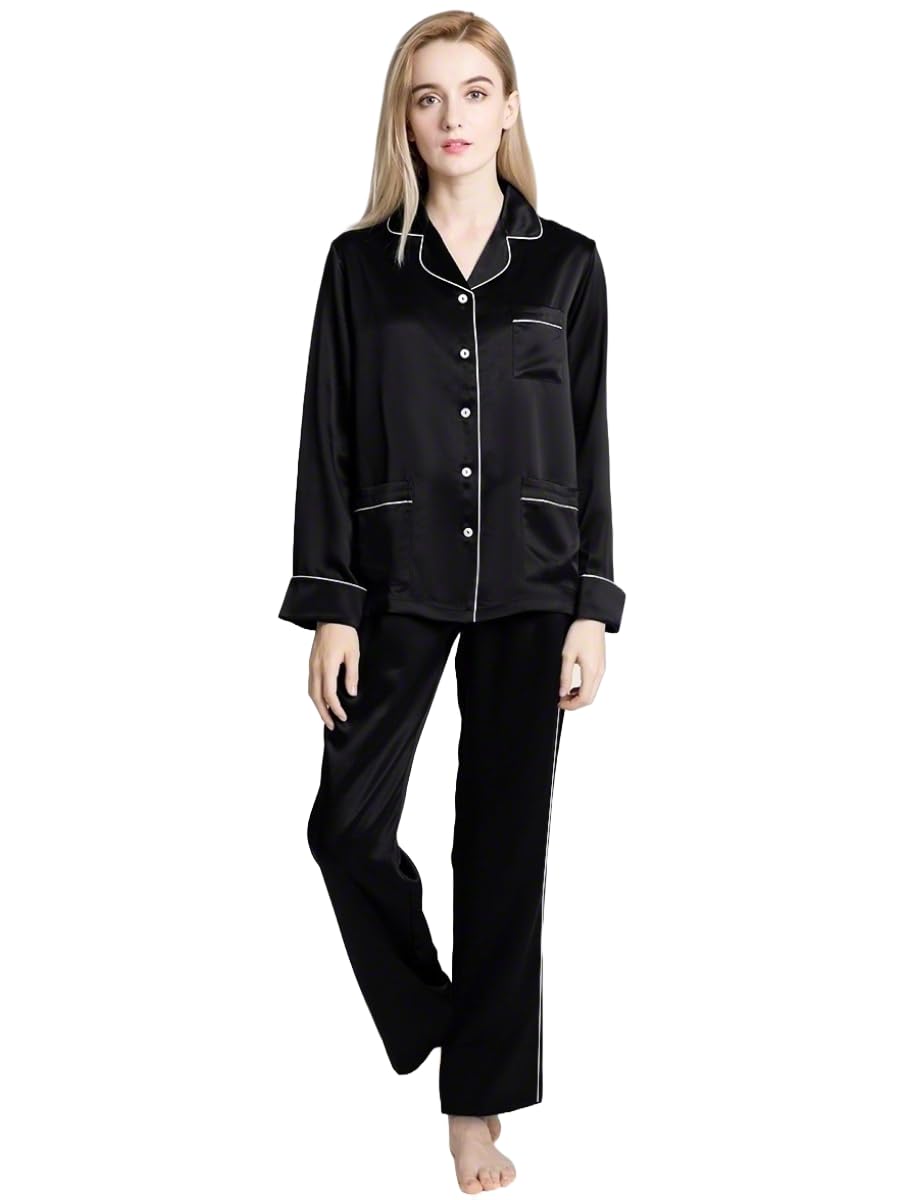 bellababebysk Women Luxury Satin Loungewear Set-picture-33