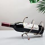 kaileyouxiangongsi Spring Shaped Wine Holder, Wine Rack, Single Bottle, Home Gift Kitchen Gift Wine Shelf