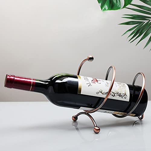 kaileyouxiangongsi Spring Shaped Wine Holder, Wine Rack, Single Bottle, Home Gift Kitchen Gift Wine Shelf