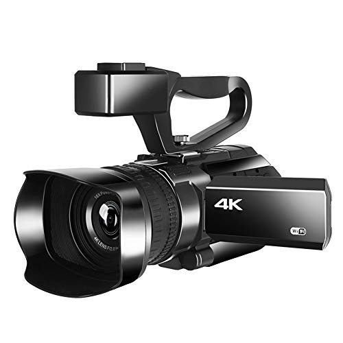 RSGK Cámara Digital HD Profesional 4K, Zoom Digital 30x, Pantalla táctil IPS de 3 Pulgadas, cámara WiFi Digital de 48MP, cámara grabadora de visión Nocturna por Infrarrojos