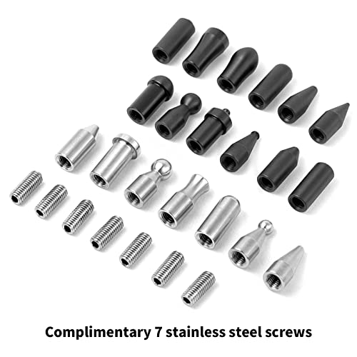 Image of WHDZ Paintless Dent Repair Tools Car Dents Removal Rods Kit with Tips Repair Set for Auto Body Removal of Hail Dents