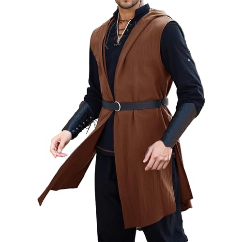 Costume de gilet sans manches pour briller en festival et jeu de rôle