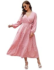 Long Sleeve Pink White Flower