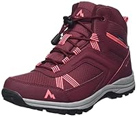 McKinley Jungen Unisex Kinder Maine II Wanderstiefel, Red Wine/Charcoal/Re, 29 EU