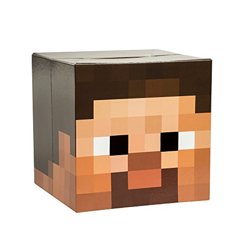 Minecraft 12' Steve Head Costume Mask