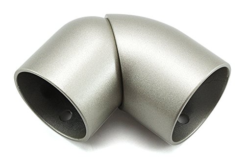 WAKI ぬくもり手すり NLT 角度ジョイント Φ32 35mm シルバー NLT04S