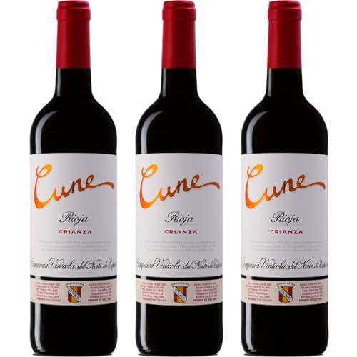 Cune Crianza Vino Tinto Español con Aromas Frutales y Notas