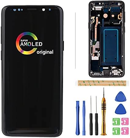amoled lcd digitizer screen touch assembly replacement lcd display for samsung galaxy s9 g960 g960u g960w g960 sm g960f sm g960ds sm g960fds 5 8 w