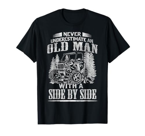 Cool SXS Grandpa Offroad UTV ATV T-Shirt
