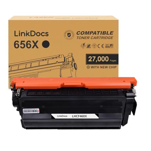 Toner 656X noir compatible HP, l'allié haute capacité pour vos impressions de bureau intensives
