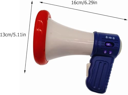 Miniatura 2 de STOBOK Micrófono cambiador de voz para niños, varios cambiadores de voz, amplificador de cambio de voz de boca, grabación, megáfono, truco, broma,