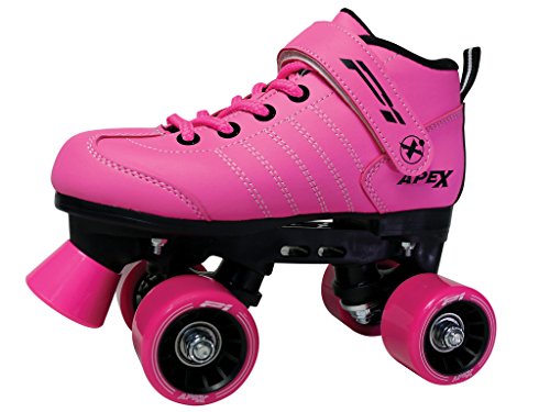 Lynx Apex Kids Quad Roller Rink Skate Green 05 #TOP1