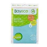 Elimina bacterias y olores. Bayeco Bayetas Baños Y Cristales 1 Unidad 110 g