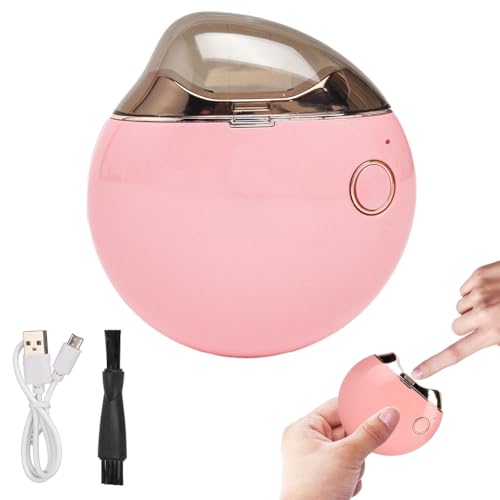 Leopacat Elektrischer Nagelknipser, Automatische Nägel Schleifen Kein Lärm Wiederaufladbar 2 in 1 Design Schneiden Polieren Sicherer Maniküre Nagelknipser für Erwachsene Kinder ältere Menschen