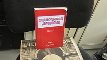 Paperback Dictionnaire juridique Book