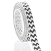 3/8" Gray Chevron ZigZag Grosgrain Ribbon 5 Yard