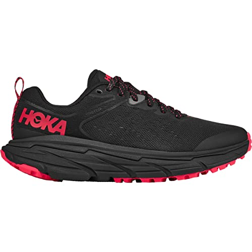 HOKA ONE ONE Womens Challenger ATR 6 GTX Textile Synthetic Black Black Trainers 7.5 US