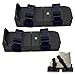Jorzer 1 Pair Toddler Ice Skates, Adjustable Kids Ice Skates with Strong Belt Buckle for Winter Toddler Beginner Training Aid Shoes, Black Sporting_Goods.-