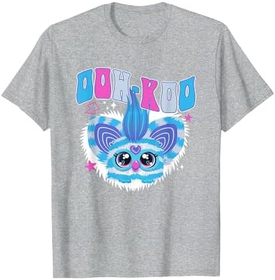 Furby Ooh-Koo Cute Colorful Furblet Logo T-Shirt