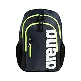 90% nailon, 10% poliéster ARENA Bolsa Spiky III Backpack 30 Yellow Mochila, Adultos Unisex, Navy/Neon (Multicolor), Talla Única