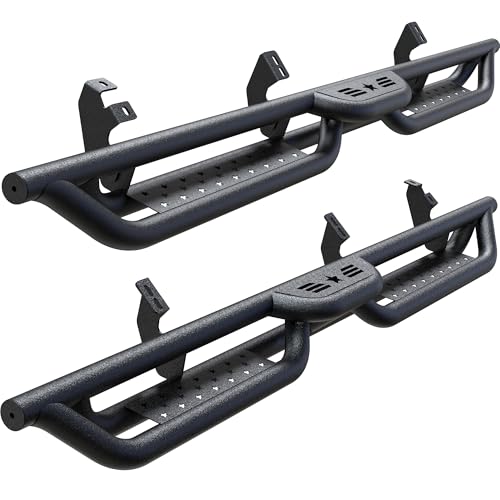 Running Boards Compatible with 2024 2025 Toyota Tacoma Double/Crew Cab 4 Full Doors, 6