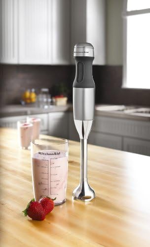 KitchenAid Hand Blender, 2-Speed, Contour Silver