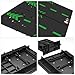 RC Car Jump Ramp Takeoff Board RC Ramp for Jumping Stunt Playset for 1/12 1/14 1/16 1/18 1/24 Remote Control Car (Black)