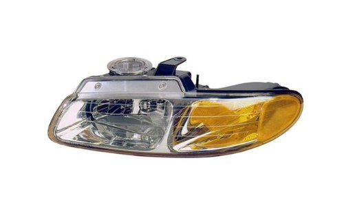QP D113M/N-a Dodge Caravan Passenger/Driver Lamp Assembly Headlight 2-pc Pair